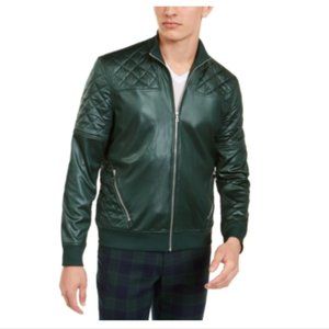 NWT Jacket Pine Green Med Full-Zip Quilted